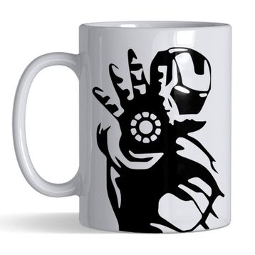 Iron Man Marvel Kupa Bardak