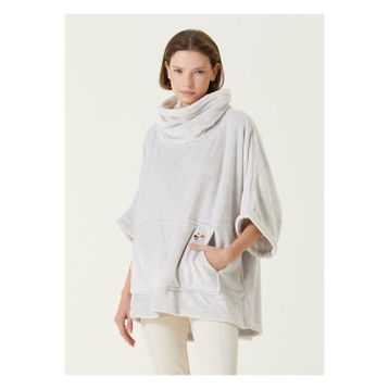 İrya Es Parla Ruby Açık Gri Oversize Panço