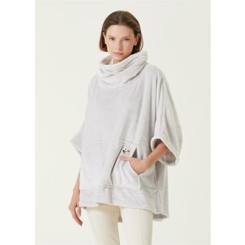 İrya Es Parla Ruby Açık Gri Oversize Panço