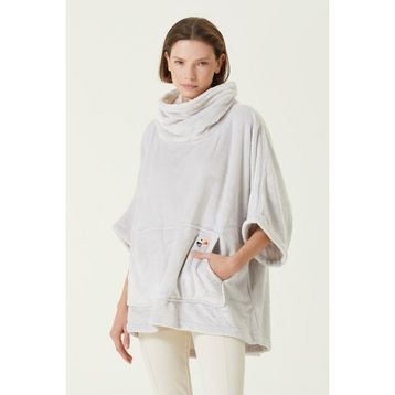 İrya Es Parla Ruby Açık Gri Oversize Panço