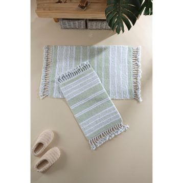 İrya Martil 2'li Yeşil 40x60+60x90 cm Banyo Paspası
