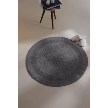 İrya Puffed Antrasit 100x100 cm Banyo Paspası