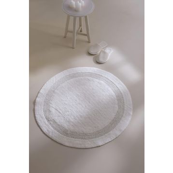 İrya Puffed Ekru 100x100 CM Banyo Paspası