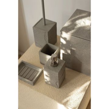 İrya Terra Gri 5 Parça Banyo Aksesuar Seti