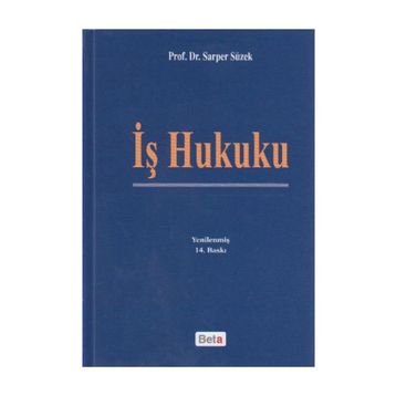 İş Hukuku - Sarper Süzek