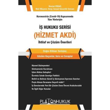İş Hukuku Serisi Hizmet Akdi- Platon Hukuk Yayınevi