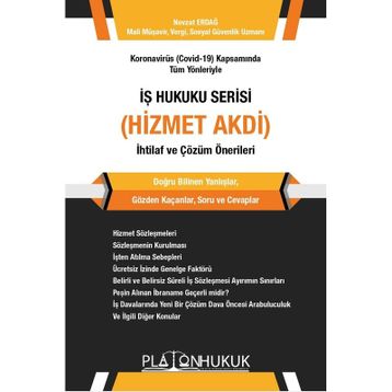 İş Hukuku Serisi Hizmet Akdi- Platon Hukuk Yayınevi