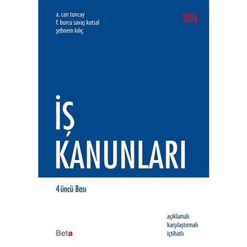 İş Kanunları - Remzi Özmen