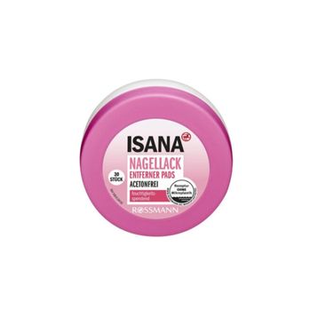 Isana 30'lu Asetonsuz Oje Çıkarıcı Ped