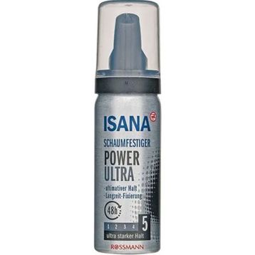 Isana 50 ML Power Ultra Güçlü Seyahat Boy Saç Köpüğü