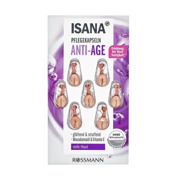 Isana 7 Adet Q10 Kırışıklık Karşıtı Cilt Bakım Kapsülü