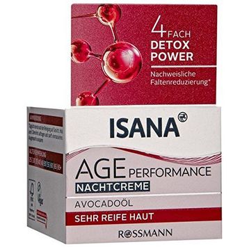 Isana Age Performance Gold Yoğun Bakım Etkili 50 ml Gece Kremi