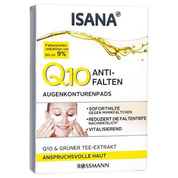Isana Cilt Q10 Kırışıklık Önleyici Canlandırıcı 6x2 Göz Altı Pedleri