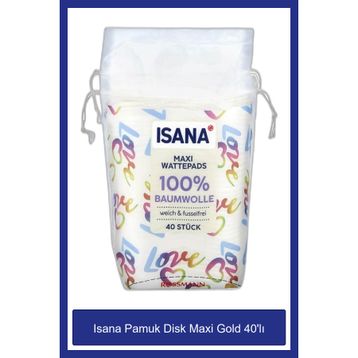 Isana Disk Maxi Gold 40'lı Pamuk