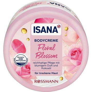 Isana Floral Blossom 500 ml Kavanoz Vücut Kremi