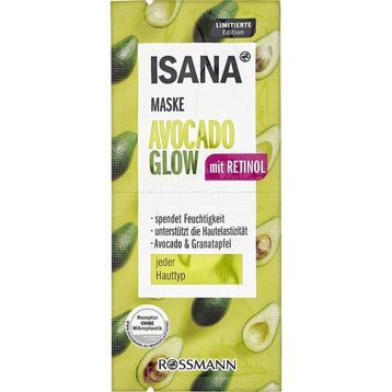 Isana Glow Avokado 2x8 ml Maske