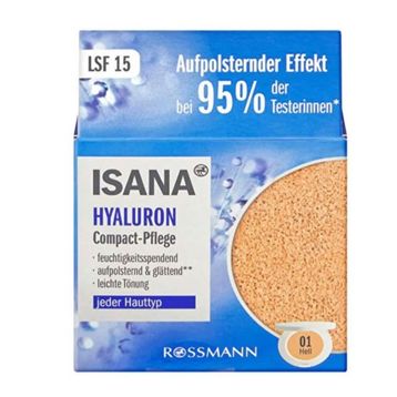Isana Hyaluron SPF15 No:01 15 gr Renkli Nemlendirici