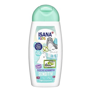 Isana Kids 2'si Bir Arada Çok Hassas Cilt 200 ml Şampuan ve Duş Jeli