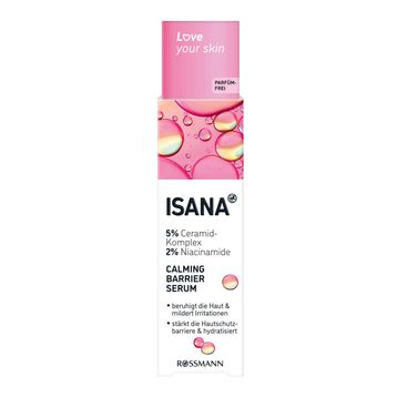 Isana Love Your Skin Niacinamid Gliserin 30 ml Serum