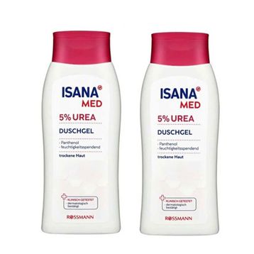 Isana Med %5 Ure 2x250 ml Nemlendirici Duş Jeli