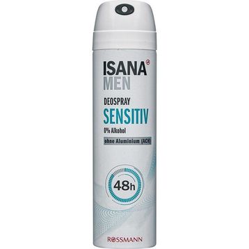 Isana Men 150 ml 48H Sensitive Deodorant Sprey