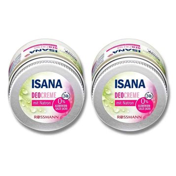 Isana Sodyum Karbonatlı 2x50 ml Deodorant Krem