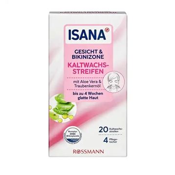 Isana Yüz ve Bikini Bölgesi 20'li Soğuk Ağda Bandı