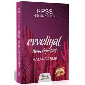 İsem 2020 KPSS Evveliyat Vatandaşlık Konu Anlatımlı