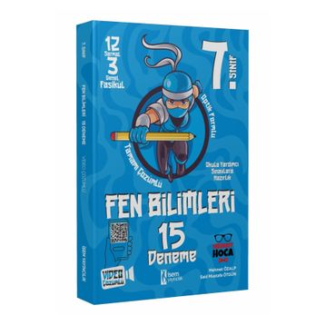 Isem Yayınları - 2023 7. Sınıf 15'li Fen Bilimleri Deneme