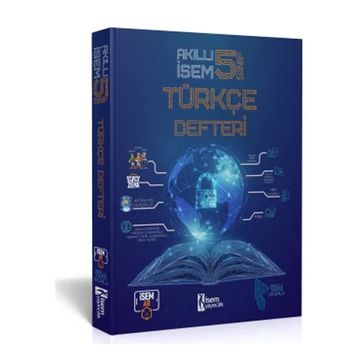 İsem Yayınları 5. Sınıf Akıllı İsem Türkçe Defteri