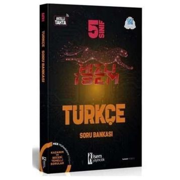 Isem Yayınları 5. Sınıf Türkçe Soru Bankası