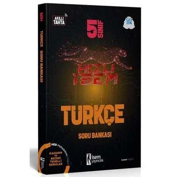 Isem Yayınları 5. Sınıf Türkçe Soru Bankası