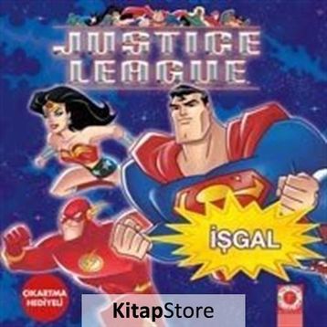 İşgal Çıkartma Hediyeli - Justice League