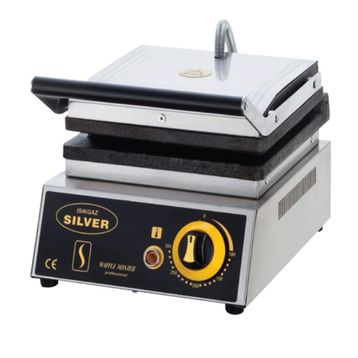 Işıkgaz Kare Silver Tekli Waffle Makinesi