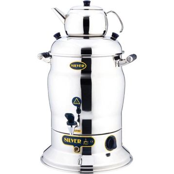 Işıkgaz Silver 16 lt Tek Demlikli Silver Semaver