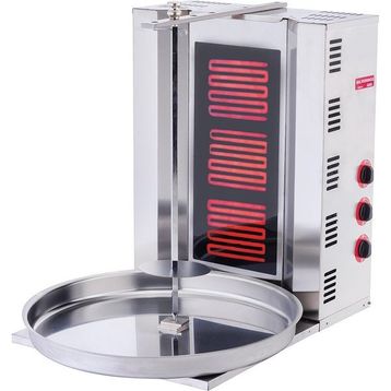 Işıkgaz Silverinox Elektrikli 3 Radyanlı Döner Ocağı Makinesi