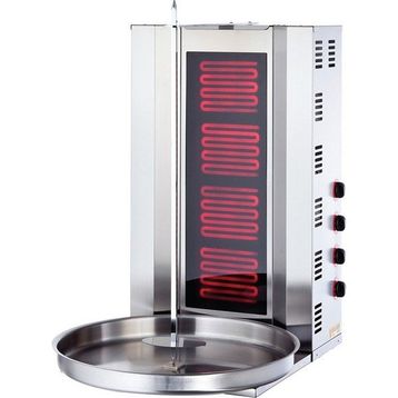 Işıkgaz Silverinox Elektrikli 4 Radyanlı Döner Ocağı Makinesi