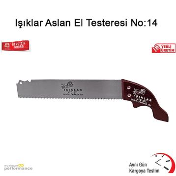 Işıklar 14 cm Aslan El Testeresi