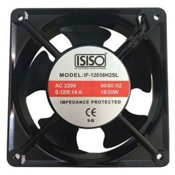 Isıso IF-12038H2SL Metal Fan