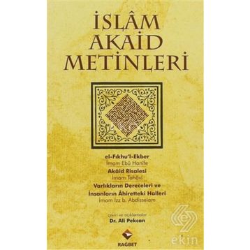 İSLAM AKAID METINLERI - ALI PEKCAN