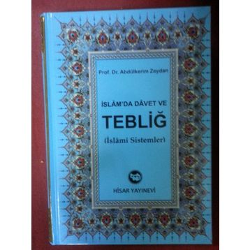İSLAM'DA DAVET VE TEBLİĞ - A. KERIM ZEYDAN
