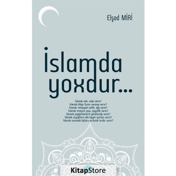 İslamda Yoxdur - Elşad Miri
