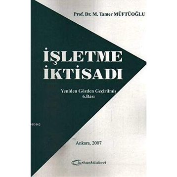 İşletme İktisadı - Yasin Çoban