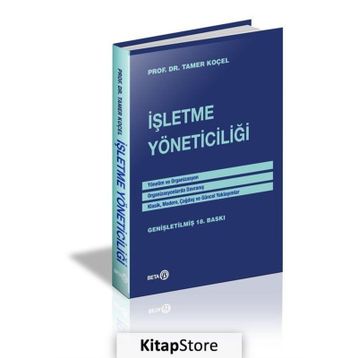 İŞLETME YÖNETICILIĞI - TAMER KOÇEL