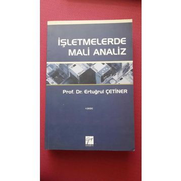 İŞLETMELERDE MALI ANALIZ - ERTUĞRUL ÇETİNER