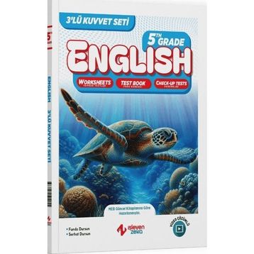 İşleyen Zeka Yayınları 5.Sınıf İngilizce 3'lü Kuvvet Serisi Seti