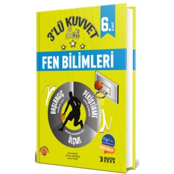 İşleyen Zeka Yayınları 6.Sınıf Fen Bilimleri 3'lü Kuvvet Serisi Seti