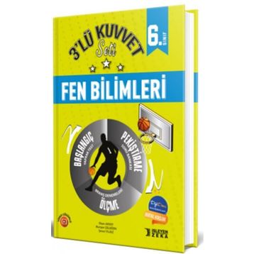 İşleyen Zeka Yayınları 6.Sınıf Fen Bilimleri 3'lü Kuvvet Serisi Seti