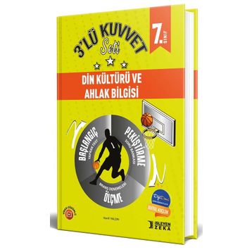 İşleyen Zeka Yayınları 7. Sınıf Din Kültürü ve Ahlak Bilgisi 3'lü Kuvvet Serisi Seti