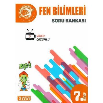 İşleyen Zeka Yayınları 7. Sınıf Yörünge Serisi Fen Bilimleri Soru Bankası